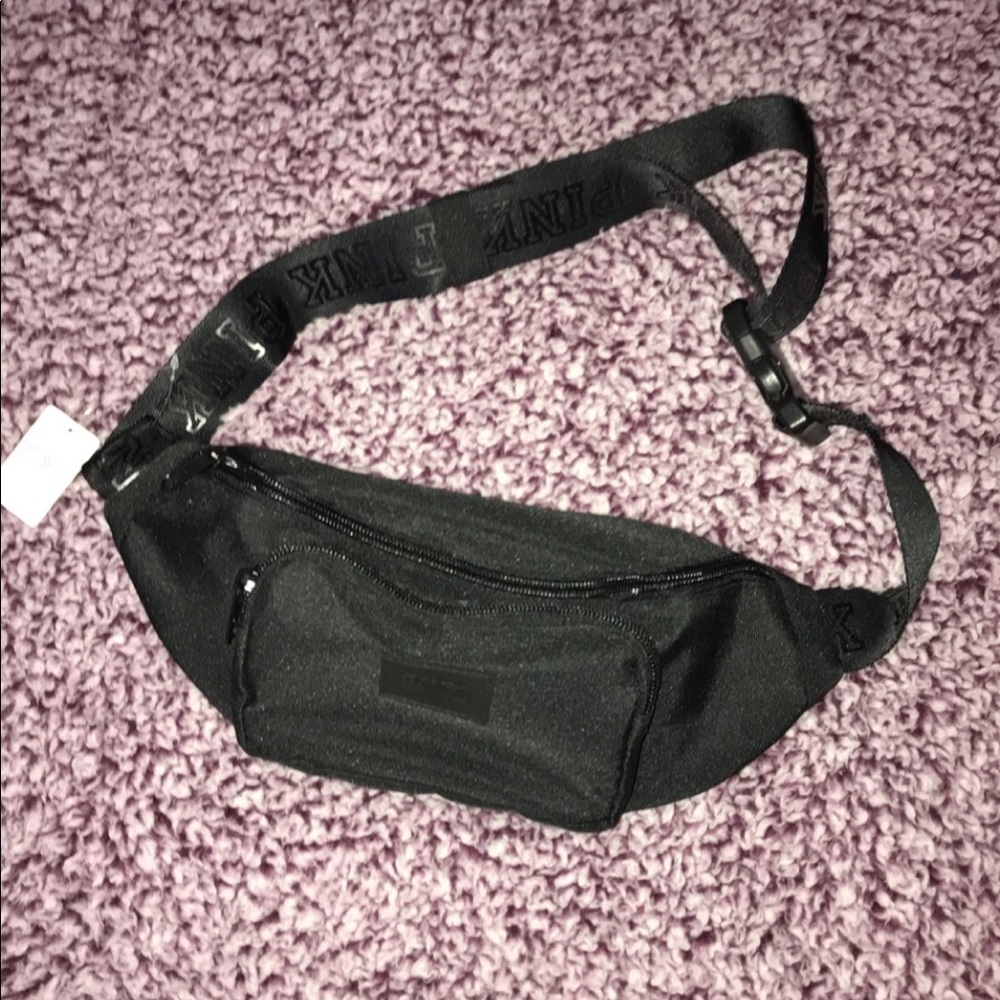 Pink Victoria secrets oversized fanny bag